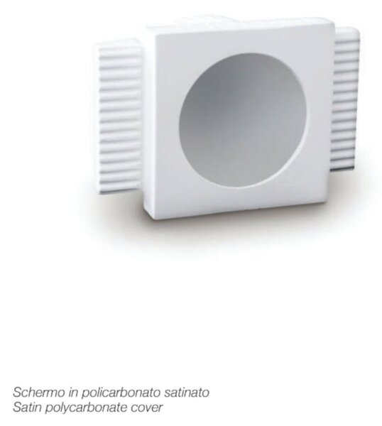 Outlet faretto gesso belfiore 0026 35 gu10 led incasso scomparsa - Lampadari Bartalini Outlet