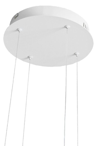 Lampadario led promoingross flower s93 led cct 4032lm dimmerabile dinamica telecomando - Promoingross