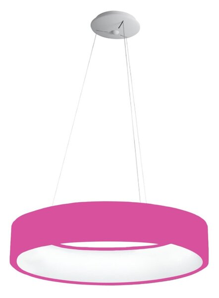 Lampadario promoingross aurora s80 ma magenta cct 6286lm modulo led dimmerabile sospensione moderna - Promoingross