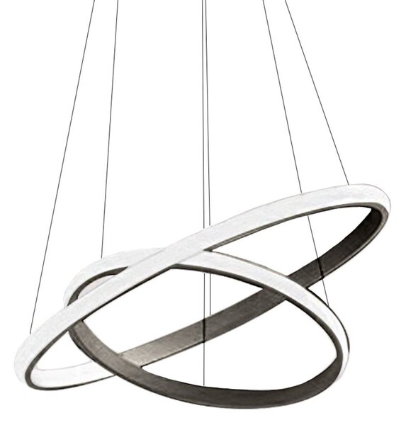 Lampadario moderno gea luce iole s2 t 42w led alluminio sospensione - Gea Luce