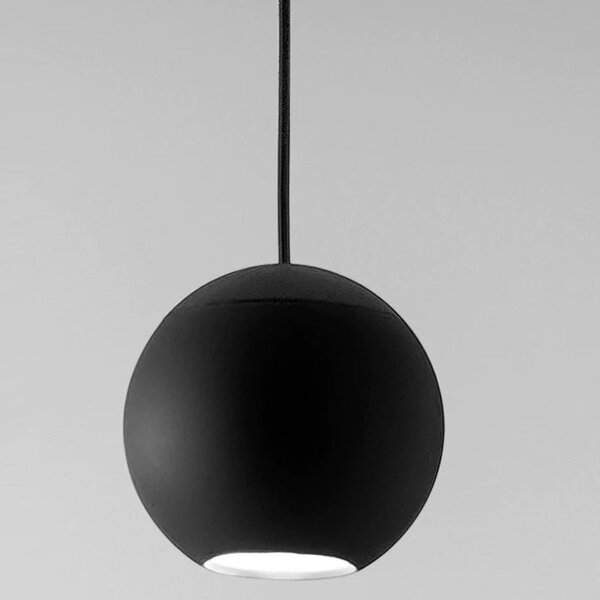 Lampada soffitto incasso gea luce guya si nero led alluminio sospensione - Gea Luce