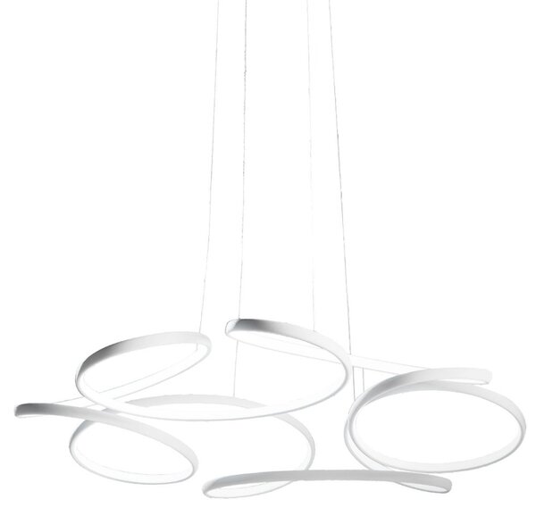 Lampadario led promoingross flower s93 led cct 4032lm dimmerabile dinamica telecomando - Promoingross