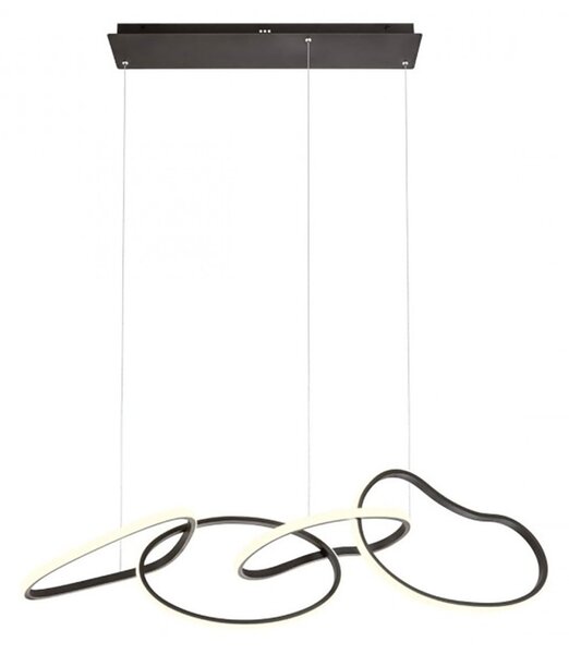 Lampadario led redo group bias 01 3388 3389 3390 led cct alluminio dimmerabile - Redo Group