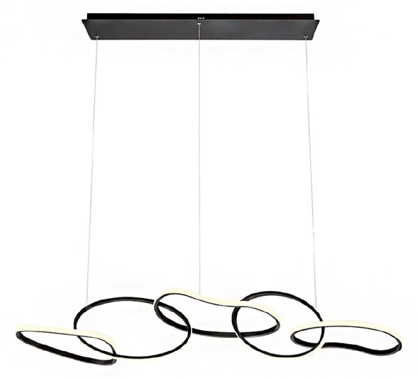 Lampadario led redo group bias sg 01 3391 3392 3393 cct alluminio dimmerabile - Redo Group
