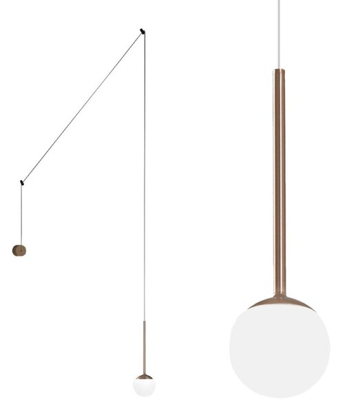 Sospensione promoingross lollypop s1 led cct metallo e metacrilato - Promoingross