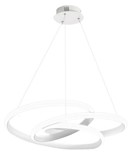 Lampadario moderno gea luce diva ss b led alluminio lampada sospensione - Gea Luce
