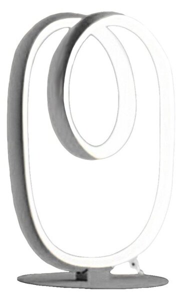 Abat-jour moderna gea luce diva l t led dimmerabile alluminio silicone - Gea Luce