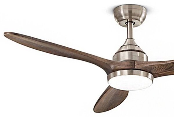 Ventilatore perenz triade 7171 cr ct led metallo legno acrilico - Perenz