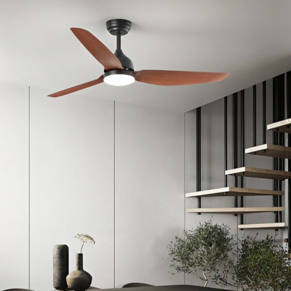 Ventilatore classico perenz pegaso 7189 n ct led metallo acrilico plafoniera - Perenz