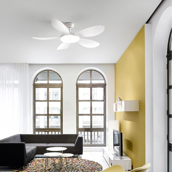 Ventilatore moderno perenz smarti 7173 b ct led metallo acrilico - Perenz