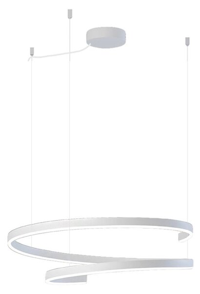 Lampadario led promoingross elix s60 46w 2328lm led cct dimmerabile bianco dinamico telecomando sospensione monoemissione - Promoingross