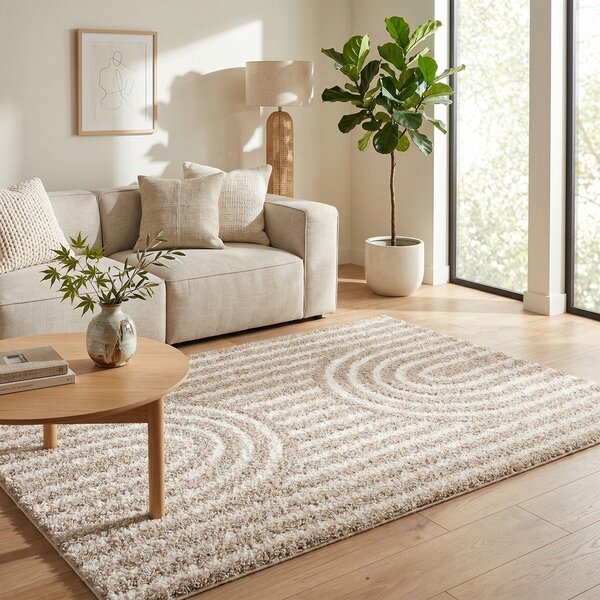 Tappeto beige 120x170 cm Axis - ESTE