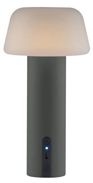 Abat-jour esterno pan international seal tav40041 ip54 led antracite 180lm usb lampada tavolo giardino dimmerabile - Pan International