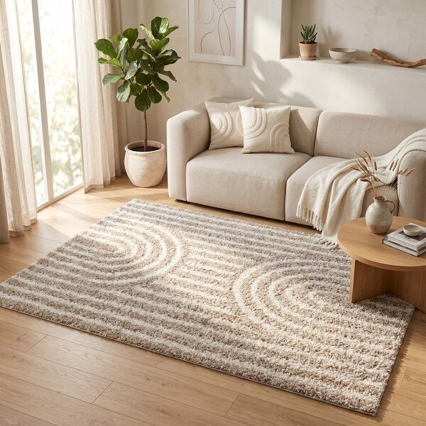 Tappeto beige 120x170 cm Axis - ESTE