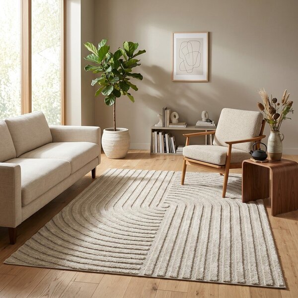 Tappeto beige 120x170 cm Serenity - ESTE
