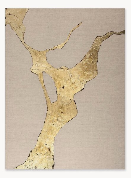 Quadro su tela dipinto a mano Horizon Gold