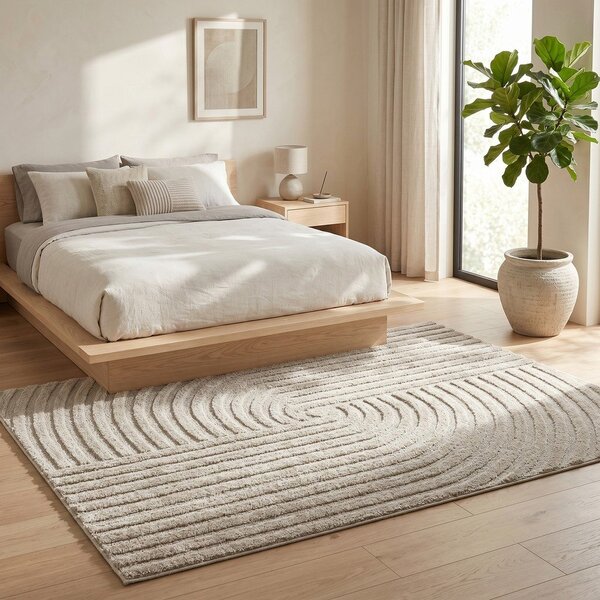 Tappeto beige 120x170 cm Serenity - ESTE