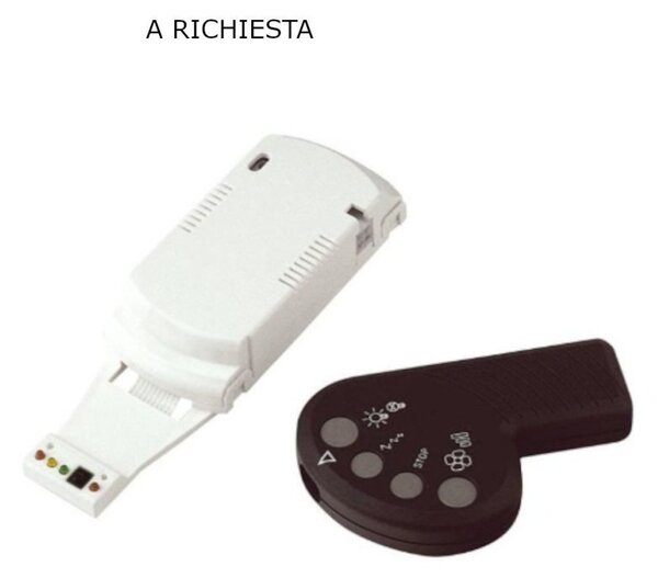 Ventilatore moderno italexport sfera 1207 r7s led lampada soffitto - Italexport Srl