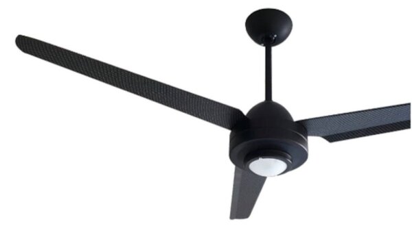 Ventilatore moderno italexport black libellula 5702 led lampada soffitto - Italexport Srl