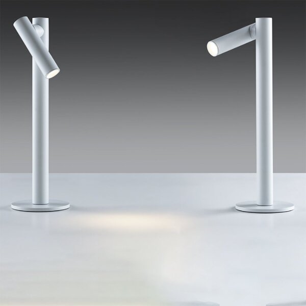 Abat-jour esterno pan international tigo table lamp tav40070 led 140lm ip54 lampada tavolo orientabile dimmerabile usb batteria - Pan International
