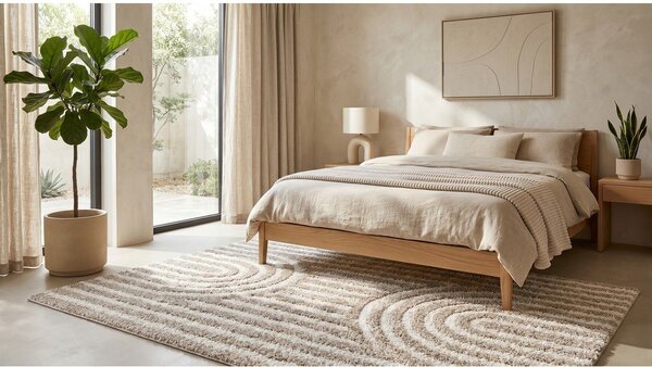 Tappeto beige 120x170 cm Axis - ESTE