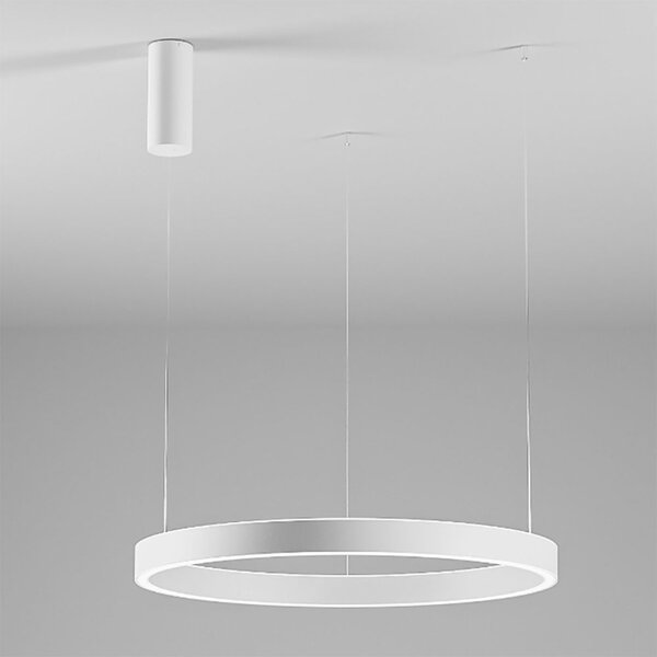 Lampadario moderno gea luce criseide s 1p led sospensione anello lampad soffitto - Gea Luce