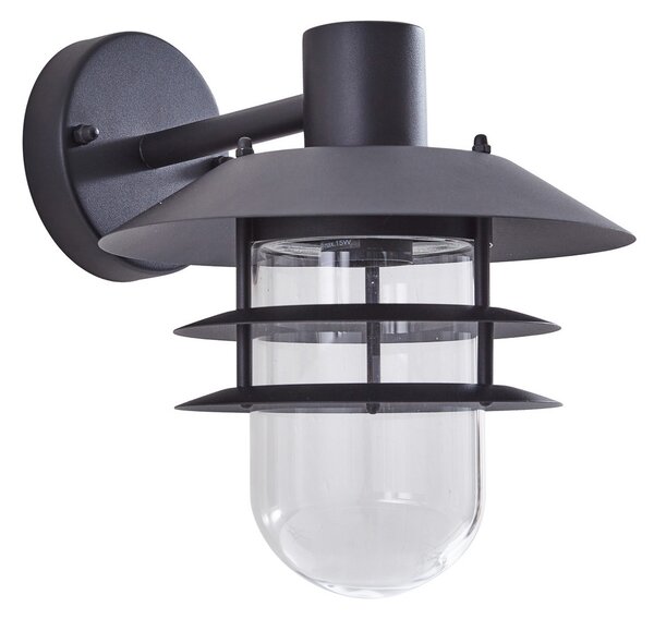 Lampade da esterno Lindby, Meliora, dimmerabile, Nero, Balcone, Metallo