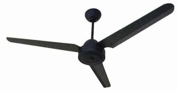 Ventilatore moderno italexport black libellula 5701 senza lucesoffitto - Italexport Srl