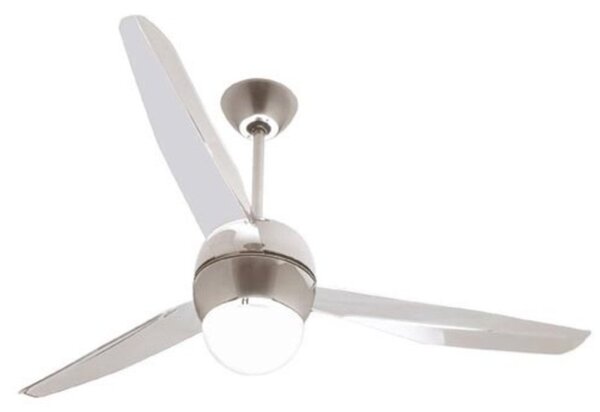 Ventilatore moderno italexport sfera 1205 r7s led lampada soffitto - Italexport Srl