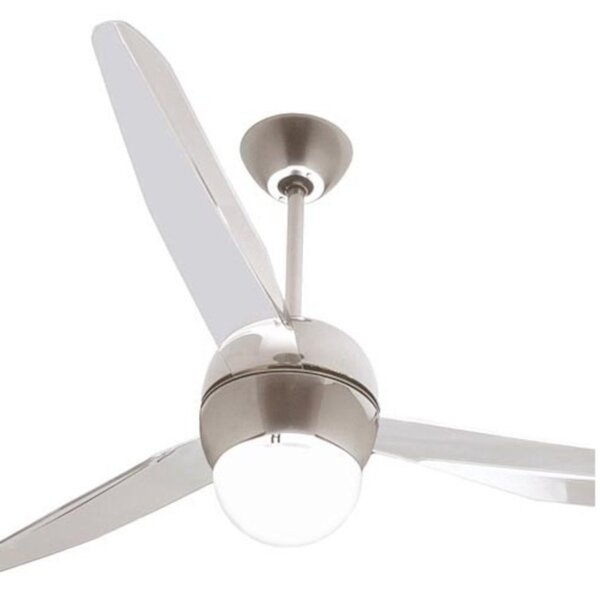 Ventilatore moderno italexport sfera 1205 r7s led lampada soffitto - Italexport Srl