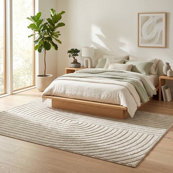 Tappeto beige 120x170 cm Serenity - ESTE