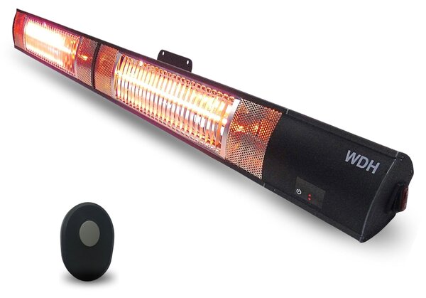 Faro a LED da 2400 W, senza sorgente luminosa, da montare a parete, resistente agli agenti atmosferici