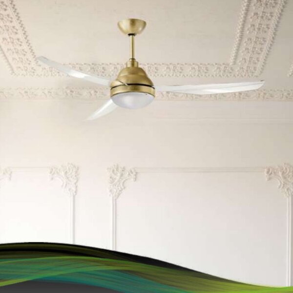 Ventilatore classico italexport remida 1225 r7s led lampada soffitto - Italexport Srl