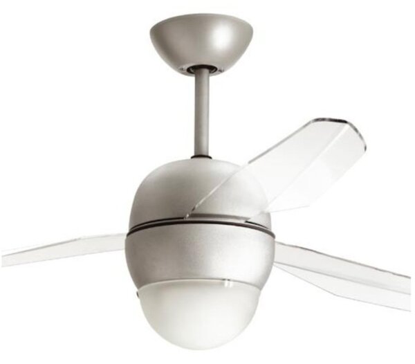 Ventilatore moderno italexport sfera 1206 r7s led lampada soffitto - Italexport Srl