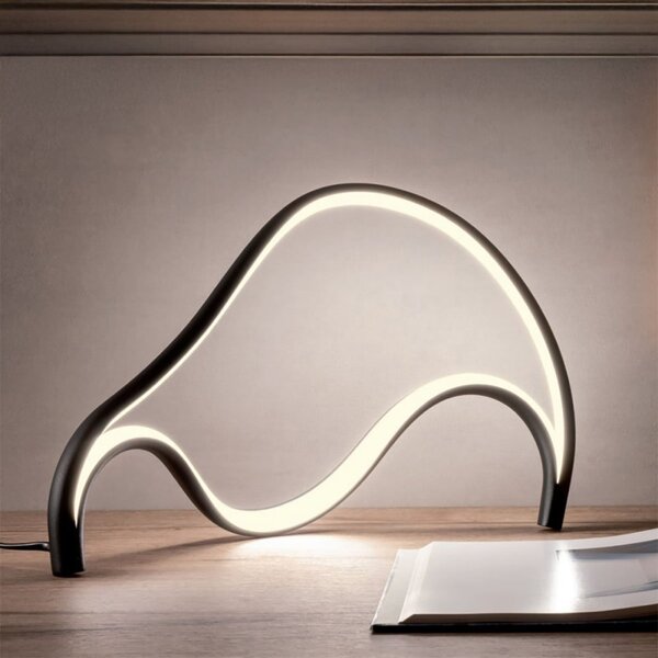 Abat-jour led redo group tempest 01-3602 01-3600 840lm 3000k lampada tavolo moderna touch dimmerabile - Redo Group