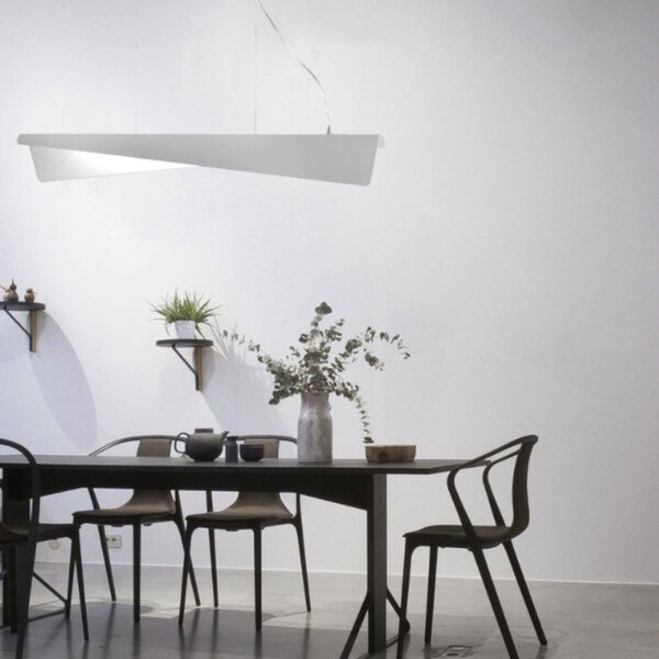 Lampadario moderno cattaneo illuminazione kami 891 90s led dimmerabile sospensione - Cattaneo Illuminazione