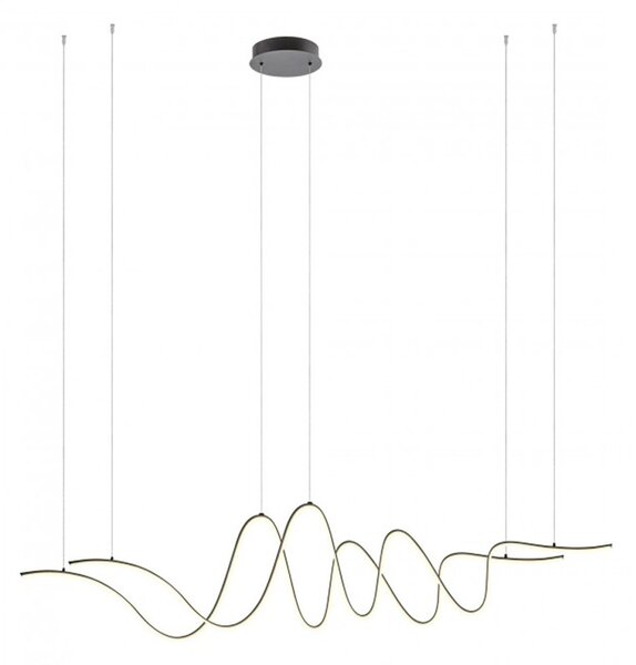 Lampadario led redo group impuls 01-3621 01-3623 4760lm 3000k lampada soffitto sospensione ultramoderna dimmerabile - Redo Group