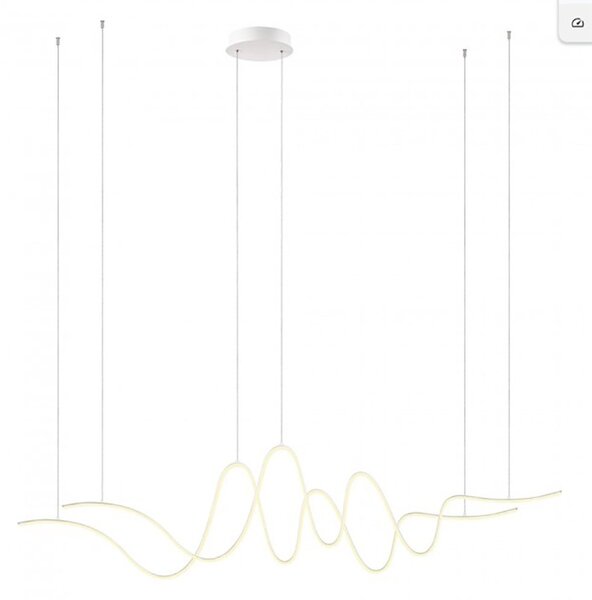 Lampadario led redo group impuls 01-3621 01-3623 4760lm 3000k lampada soffitto sospensione ultramoderna dimmerabile - Redo Group