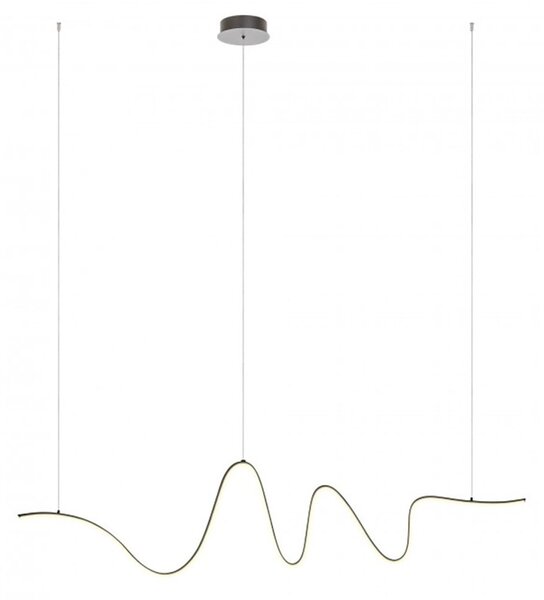 Lampadario led redo group impuls 01-3618 01-3620 2380lm 3000k lampada soffitto sospensione ultramoderna dimmerabile - Redo Group