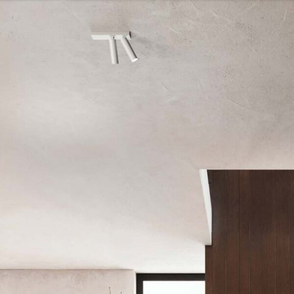 Plafoniera moderna gea led gfa1474c led orientabile alluminio soffitto - Gea Led