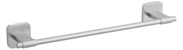 Portasciugamano senza foratura color argento opaco in acciaio inox con aggancio Turbo-loc Porto – Wenko