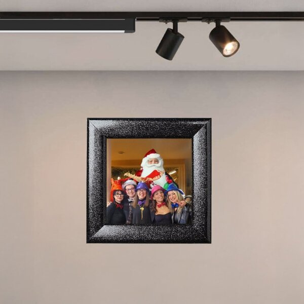 Binario top light mono mixkit 300l n ne gu10 led integrato 4000k lampada soffitto faretti orientabili moderno - Top Light