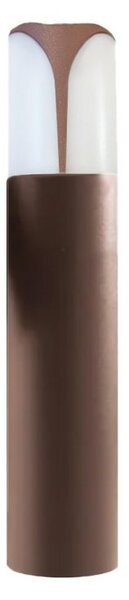 Lampioncino classico esterno gea led stele ges2011 e27 led ip44 h50 marrone alluminio lampada terra giardino - Gea Led