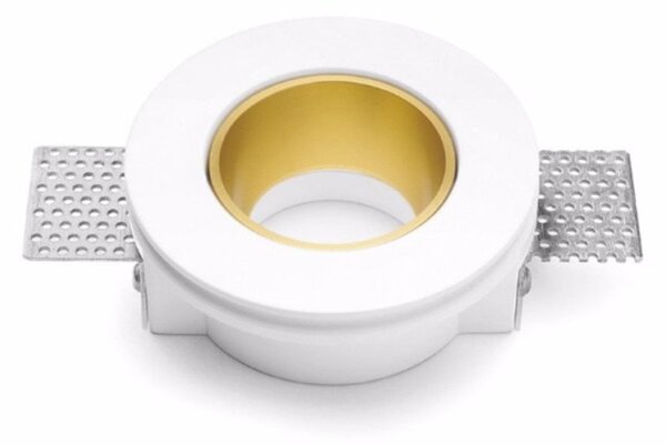 Faretto incasso sforzin illuminazione thessaly raso t392 gu10 led classico spot cartongesso - Sforzin Illuminazione