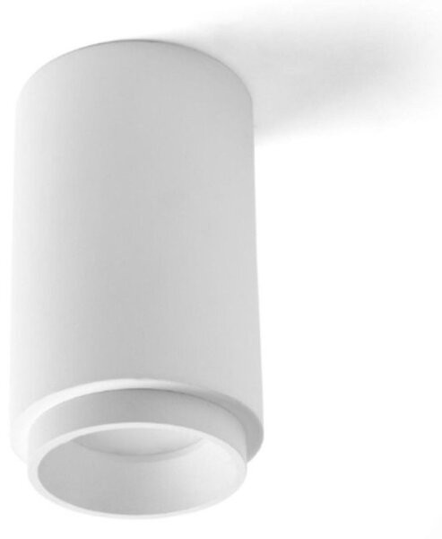 Plafoniera gesso sforzin illuminazione propilei t407 gu10 led anelli colorati - Sforzin Illuminazione