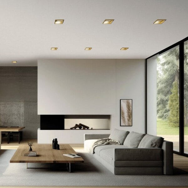 Faretto incasso sforzin illuminazione elis t420 gu10 led classico spot cartongesso - Sforzin Illuminazione