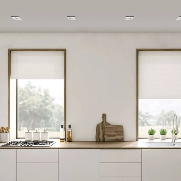 Faretto incasso sforzin illuminazione elis t419 gu10 led moderno spot cartongesso - Sforzin Illuminazione
