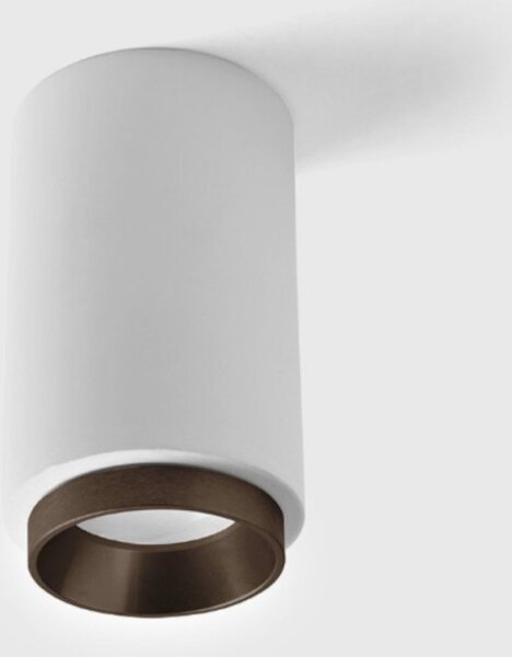 Plafoniera gesso sforzin illuminazione propilei t488 gu10 led anelli colorati - Sforzin Illuminazione