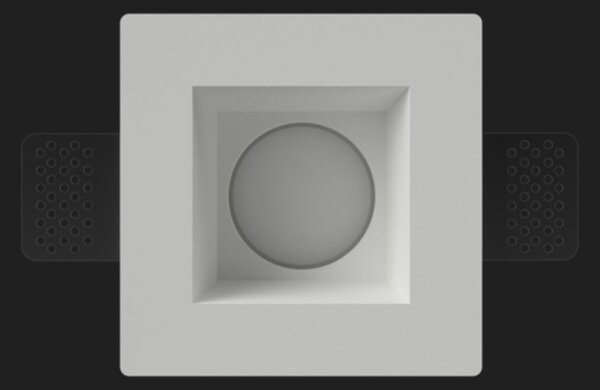 Faretto incasso gesso lampadari bartalini ordauq 085 gu10 led scomparsa - Lampadari Bartalini Gesso