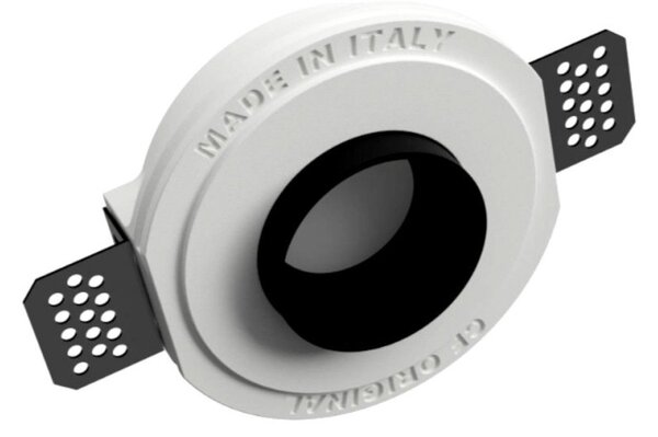 Faretto incasso lampadari bartalini noirb gu10 led gesso metallo - Lampadari Bartalini Gesso